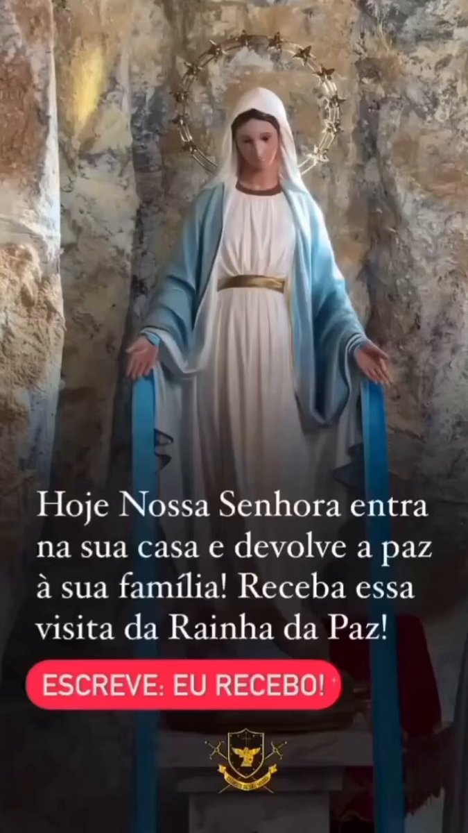 EU RECEBO! 🙏🙌❤️🕊️