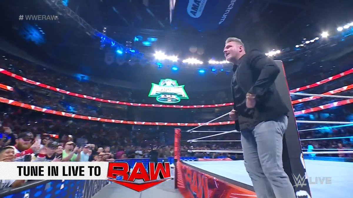 BREAKING: Pat McAfee & Michael Cole are the brand new commentary team on #WWERaw every Monday!