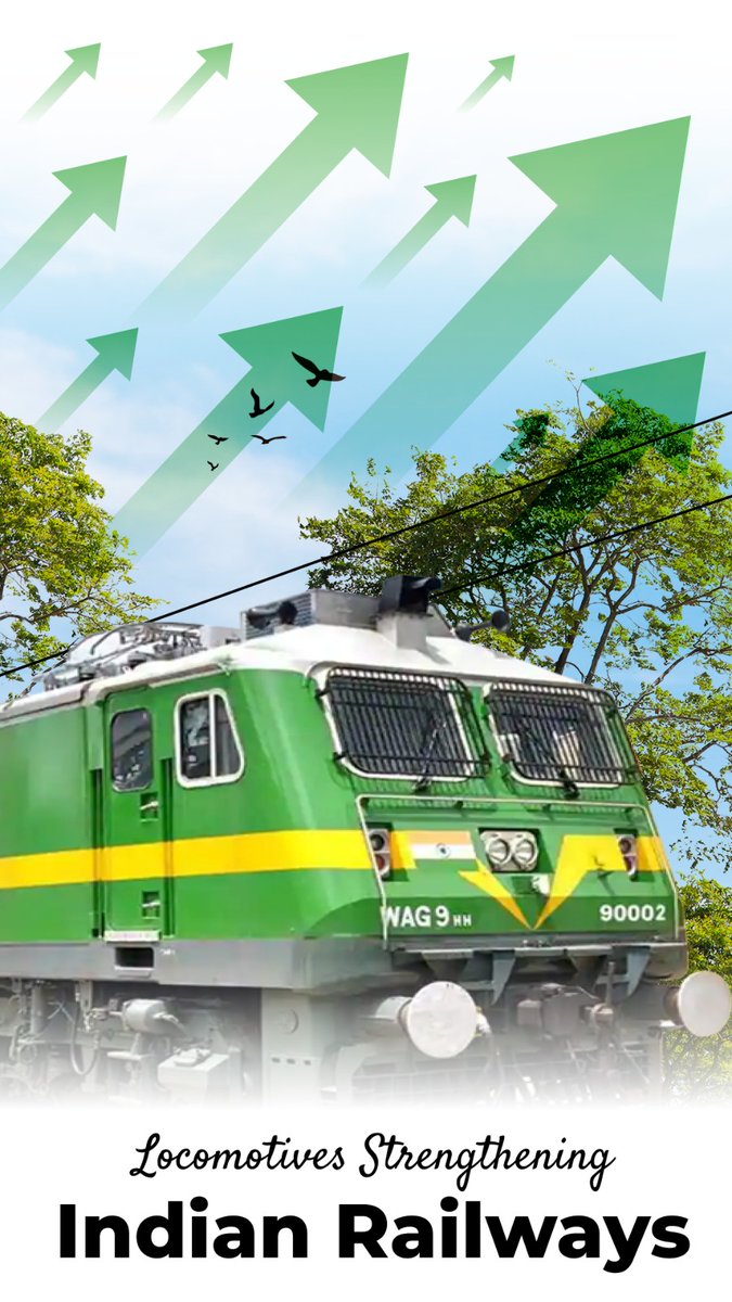 Locomotives powering Indian Railways!