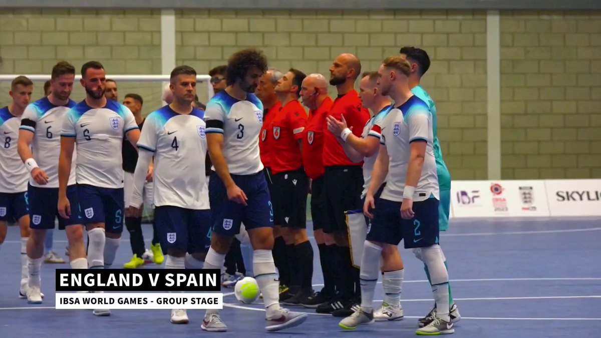 "We were flying, and then..." 🎢 Members of the partially sighted England squad talk us through the rollercoaster of a match vs Spain at the IBSA World Games 2023 in "Football Is For Everyone"... 🎬 Tonight | 11pm | tnsports 1 & discovery+ UK