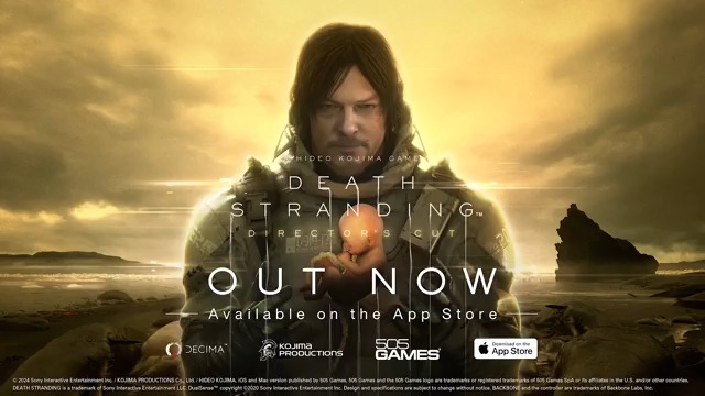 The wait is over! KOJIMA PRODUCTIONS (Eng)'s DEATH STRANDING DIRECTOR'S CUT is available now on the App Store! What's more, #DeathStrandingDC can be enjoyed as a universal purchase for compatible devices! Save up to 50% for a limited time.