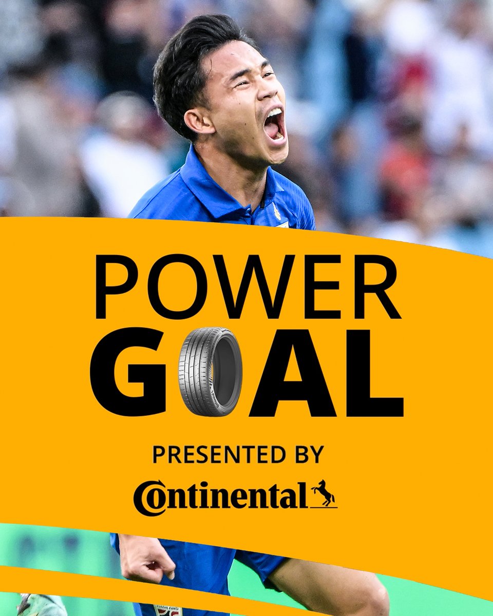 A brilliant build-up but an even better finish by Super Supachok! 🇹🇭 Continental Tire | #ContiGoals | #AsianCup2023 | #UZBvTHA