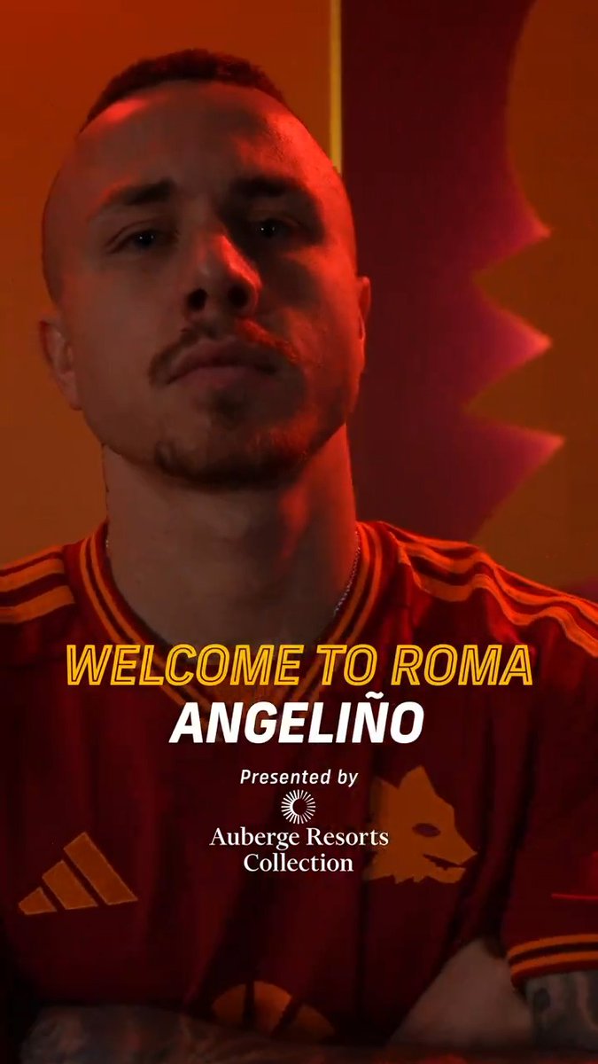 🐺 Benvenuto alla Roma, Angelino! 🤝🇪🇸 #ASRoma