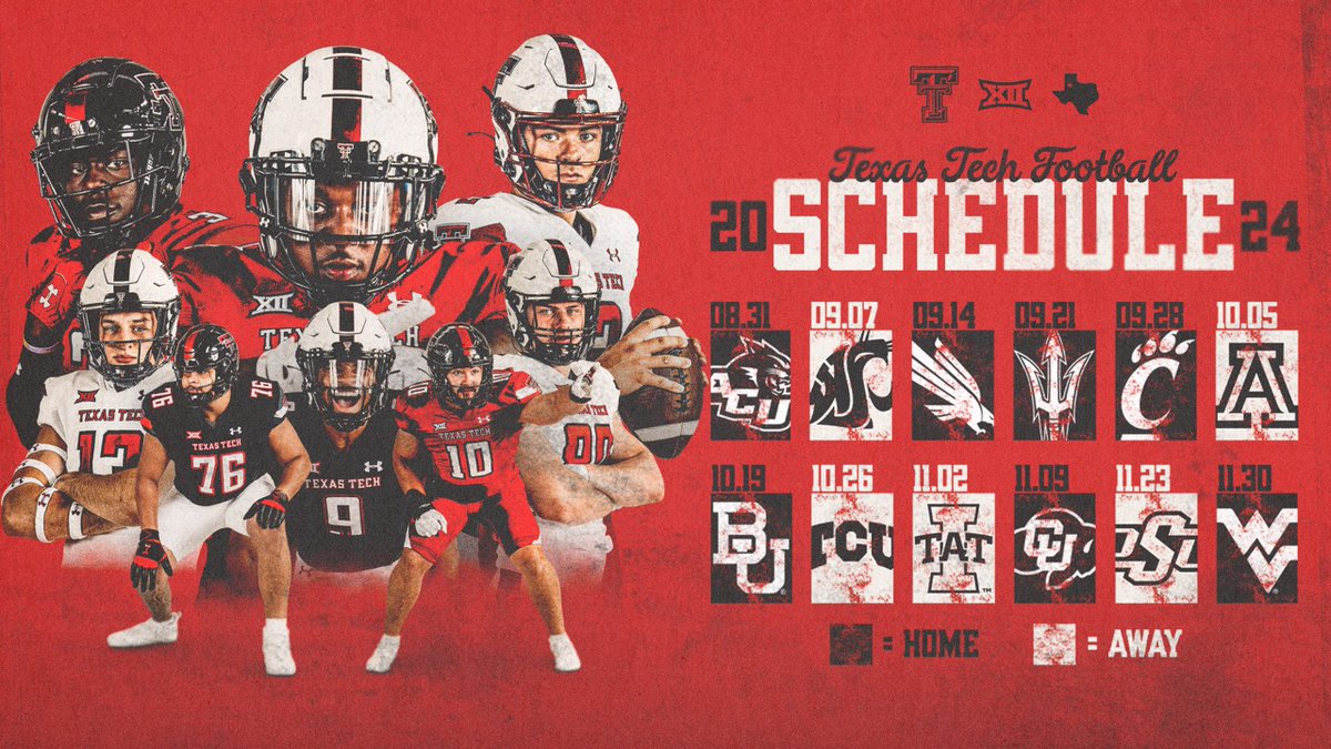 Caution: We're working ⚠️ Our 2024 schedule is officially here. See you in August! 👏 #WreckEm