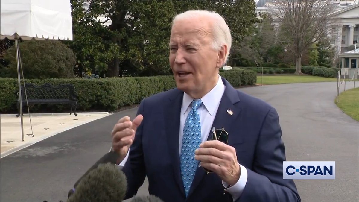 President Biden on Iran: "I do hold them responsible in a sense that they're supplying the weapons to the people who did it...I don't think we need a wider war in the Middle East. That's not what I'm looking for."