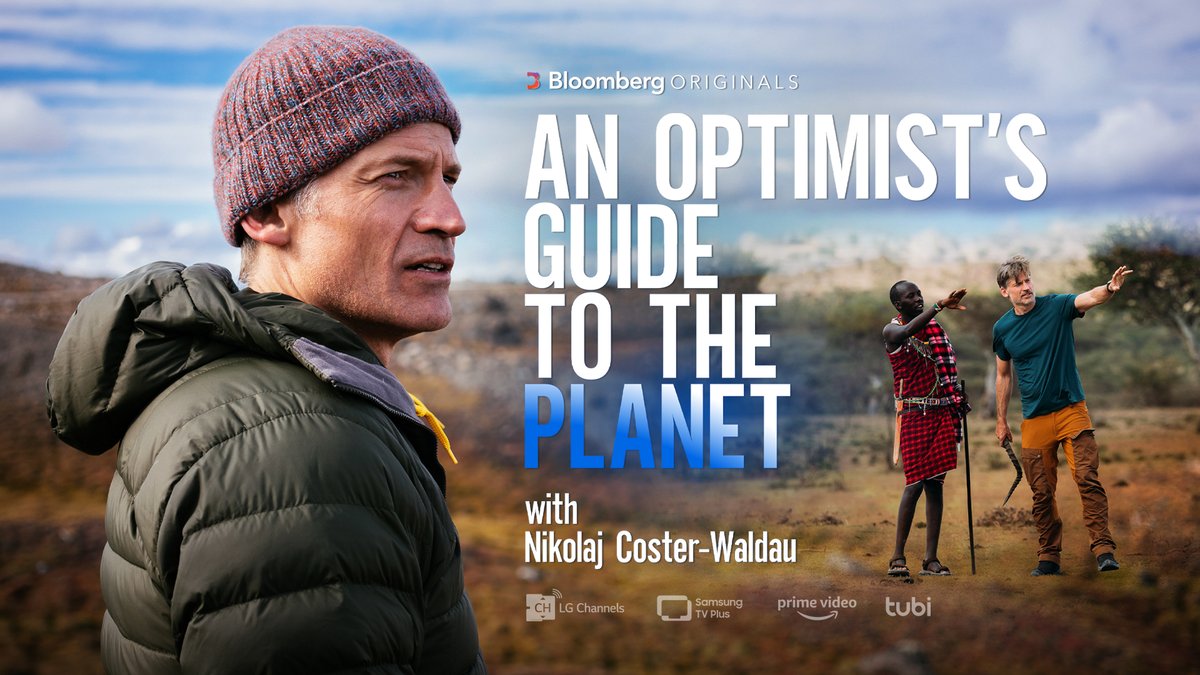 COMING SOON: An Optimist's Guide to the Planet captures Nikolaj CosterWaldau’s search for people across the globe who are helping drive humanity toward a brighter, more sustainable future. Streaming February 8, 2024