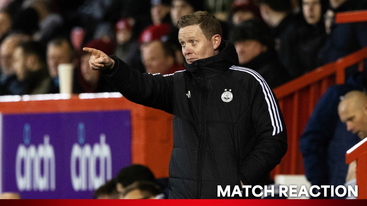 Barry Robson spoke to RedTV after our draw with Dundee this evening. #StandFree