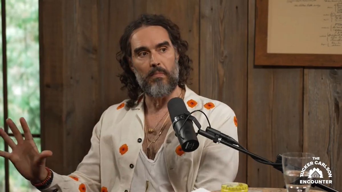 Ep. 70 Governments colluded to shut down and destroy Russell Brand. This is his first interview since that happened. Watch it when you get a minute. It's one of the most brilliant explanations of the modern world you'll ever hear.