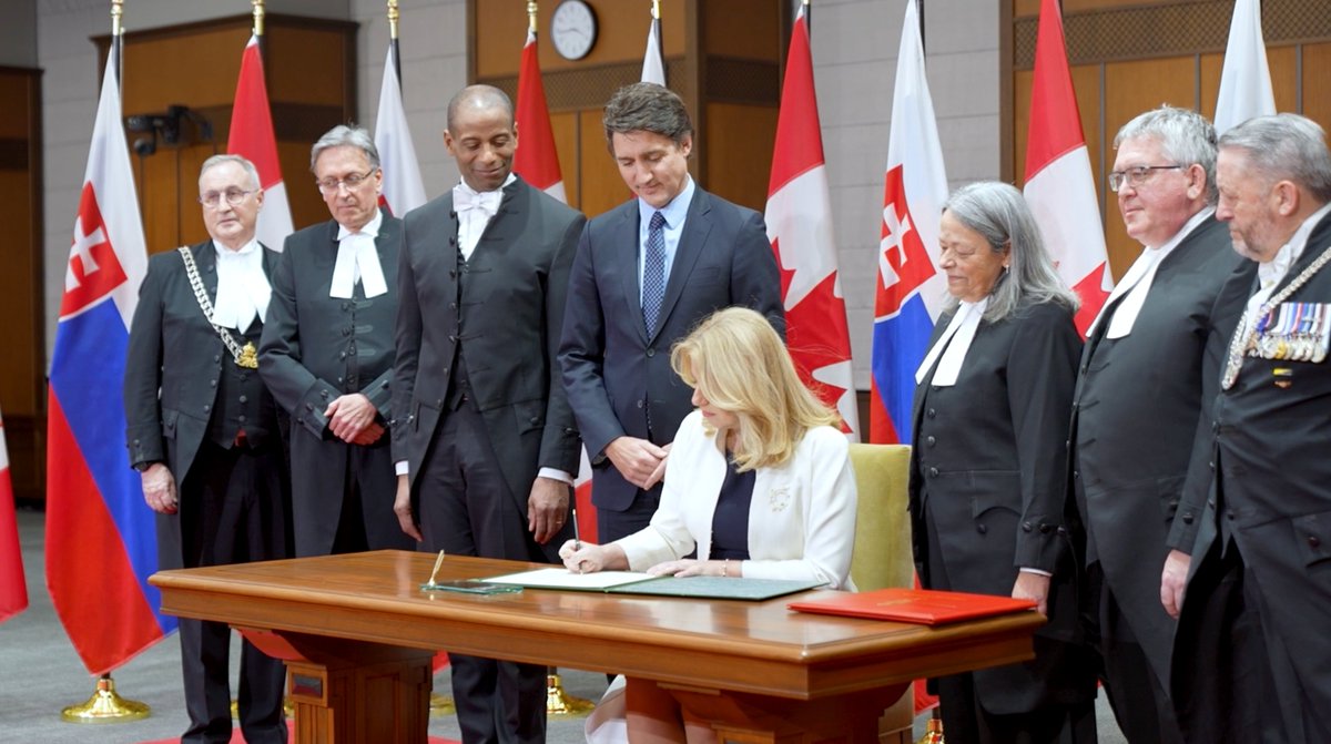 Welcome to Canada, President Zuzana Čaputová! Our two countries have much in common – and are united on supporting Ukraine, defending democracy, taking climate action, and strengthening the Canada-Slovakia partnership. I’m glad we could talk about that and more today, my friend.