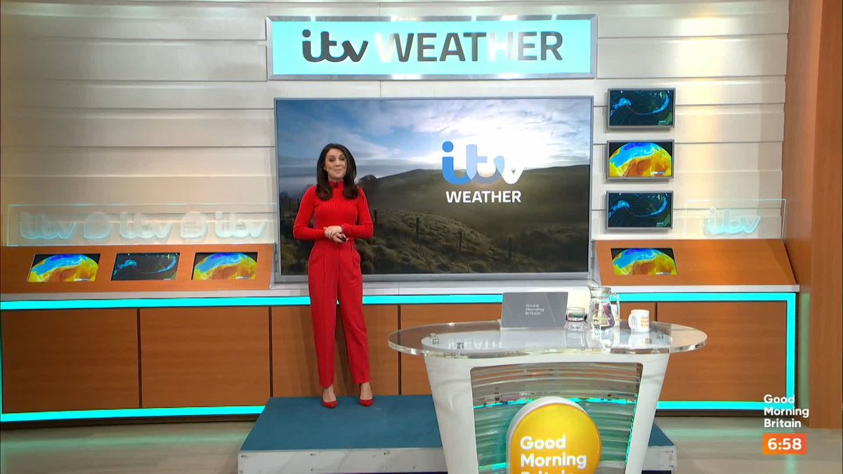 Largely dry in the south and cloudy and wet in the north 🌦️ Laura Tobin. has the forecast.