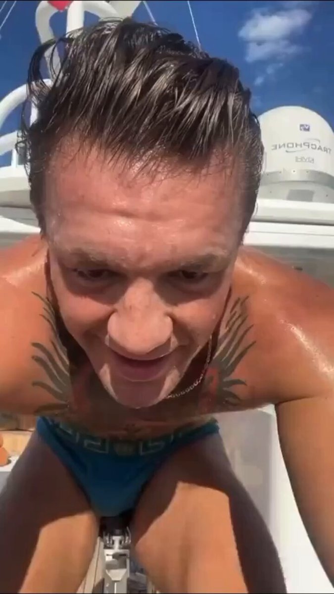 Le dernier post insta de Conor McGregor, toujours autant imprévisible 😭
