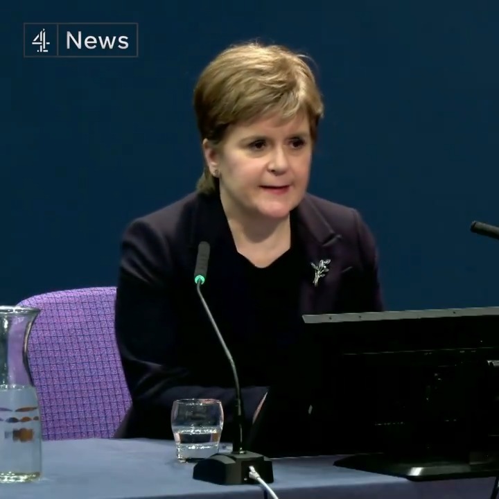Nicola Sturgeon is asked at the Covid Inquiry why she destroyed WhatsApp messages while she promised Covid bereaved families she would later disclose them. The exchange was underpinned by a question to Nicola Sturgeon from Ciaran Jenkins in August 2021. She apologised for her answer.