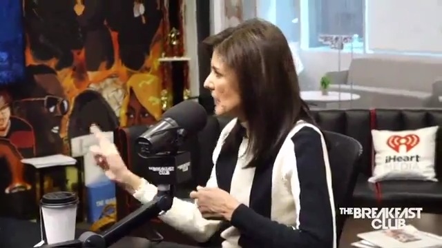 Haley: Trump has made it chaotic, self absorbed, he’s made people dislike and judge each other. He’s left that a president should have moral clarity and know the difference between right and wrong. He’s just toxic