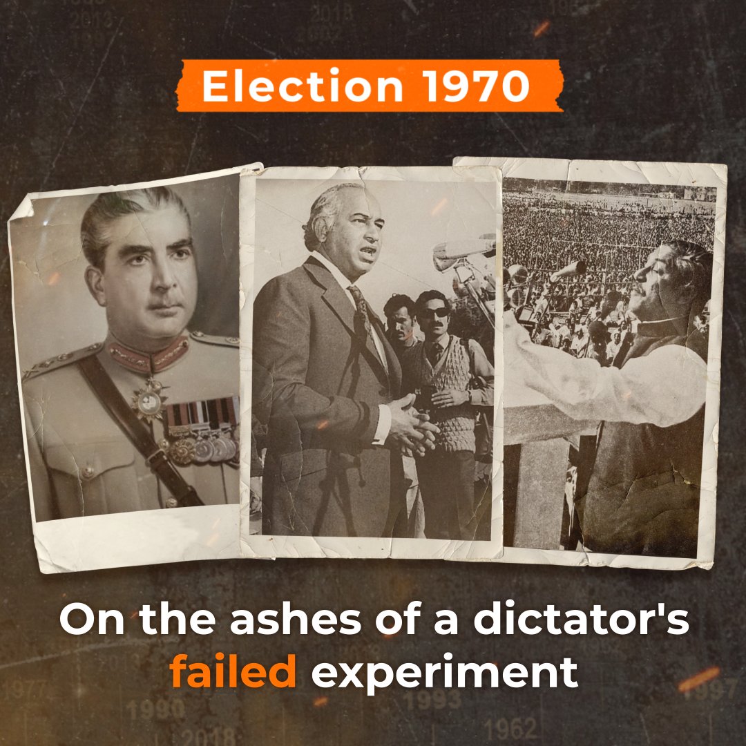 A delusional military regime thought they could suppress people’s will while elected leaders were locked in a political stalemate. The majority-winning party had to resort to violence and the country fell apart. Episode 3 of Stolen Verdicts is here! #Bhutto #Mujib #Dictatorship