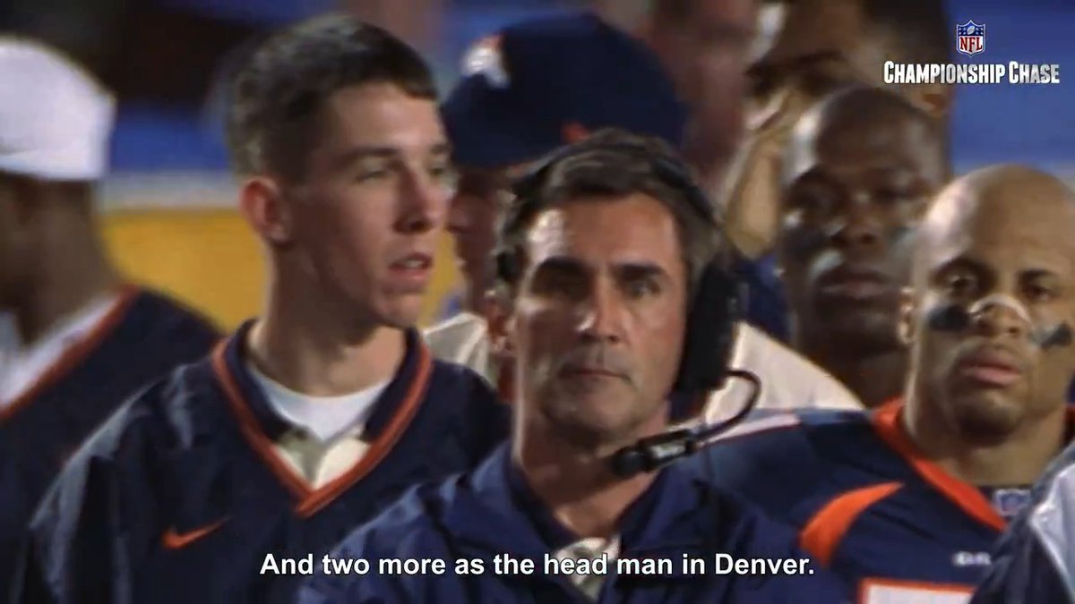 Kyle shadowing his father Mike Shanahan as he won SBXIII &amp; Christian looking up to his father Ed McCaffrey is everything 🙌