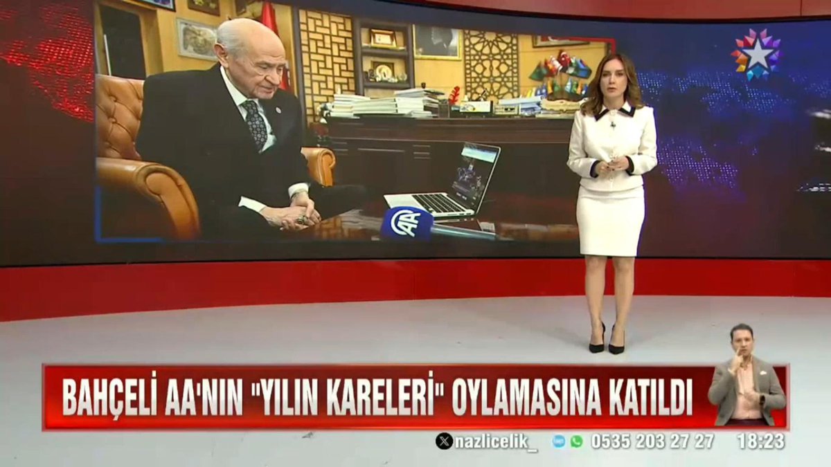 Genel Başkanımız Sayın Devlet BAHÇELİ, Anadolu Ajansı'nın düzenlediği ''Yılın Fotoğrafları'' oylamasına katılarak oyunu kullandı.