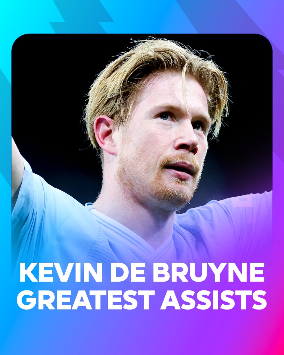 To celebrate Kevin De Bruyne going outright 3rd in all-time Premier League assists... Here are 10 times he put it on a plate for his team-mates 👇