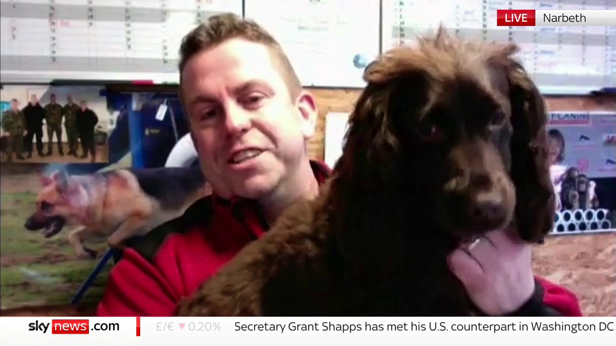 'I would imagine that dogs would be screening students coming into school in the morning, to see whether they are carrying vapes.' Detection dog trainer Stuart Phillips discusses the possibility of dogs being used in schools to find vapes. 📺 Sky 501