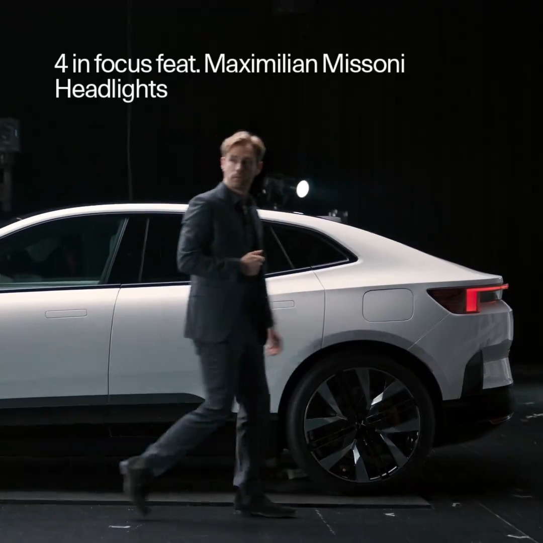 Polestar 4 has been released. Head of Design Maximilian Missoni takes to the stage to go through its various features. Get all the highlights by clicking below. #Polestar4 #PolestarCars