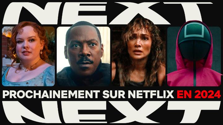 Squid Game, saison 2 La Chronique des Bridgerton, saison 3 Outer Banks, saison 4 Umbrella Academy, saison finale Emily in Paris, saison 4 F1 : Pilotes de leur destin, saison 6 Cobra Kai, saison finale Sweet Tooth, saison finale Le Problème à 3 Corps... Tout ça en 2024.