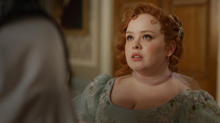 It would seem Miss Featherington has spent plenty of time studying the eyes of Mister Bridgerton. One can only question what will ever come of it... Bridgerton S3 arrives in two parts, with Part 1 premiering 16 May and Part 2 on 13 June.