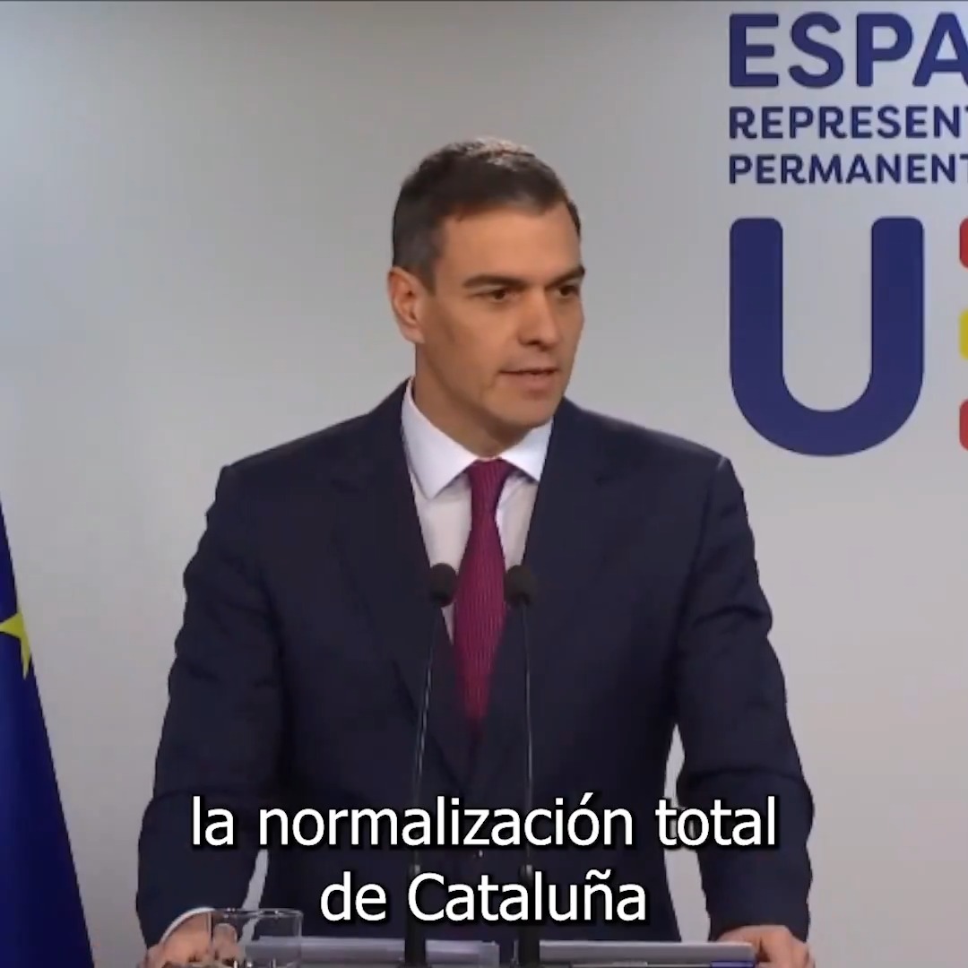 Los indultos han sido un paso importante. La Ley de Amnistía será el paso definitivo. El independentismo catalán no es terrorismo. No lo es. Lo sabe todo el mundo. Con este proyecto de ley todos los independentistas catalanes van a ser amnistiados, porque no son terroristas.