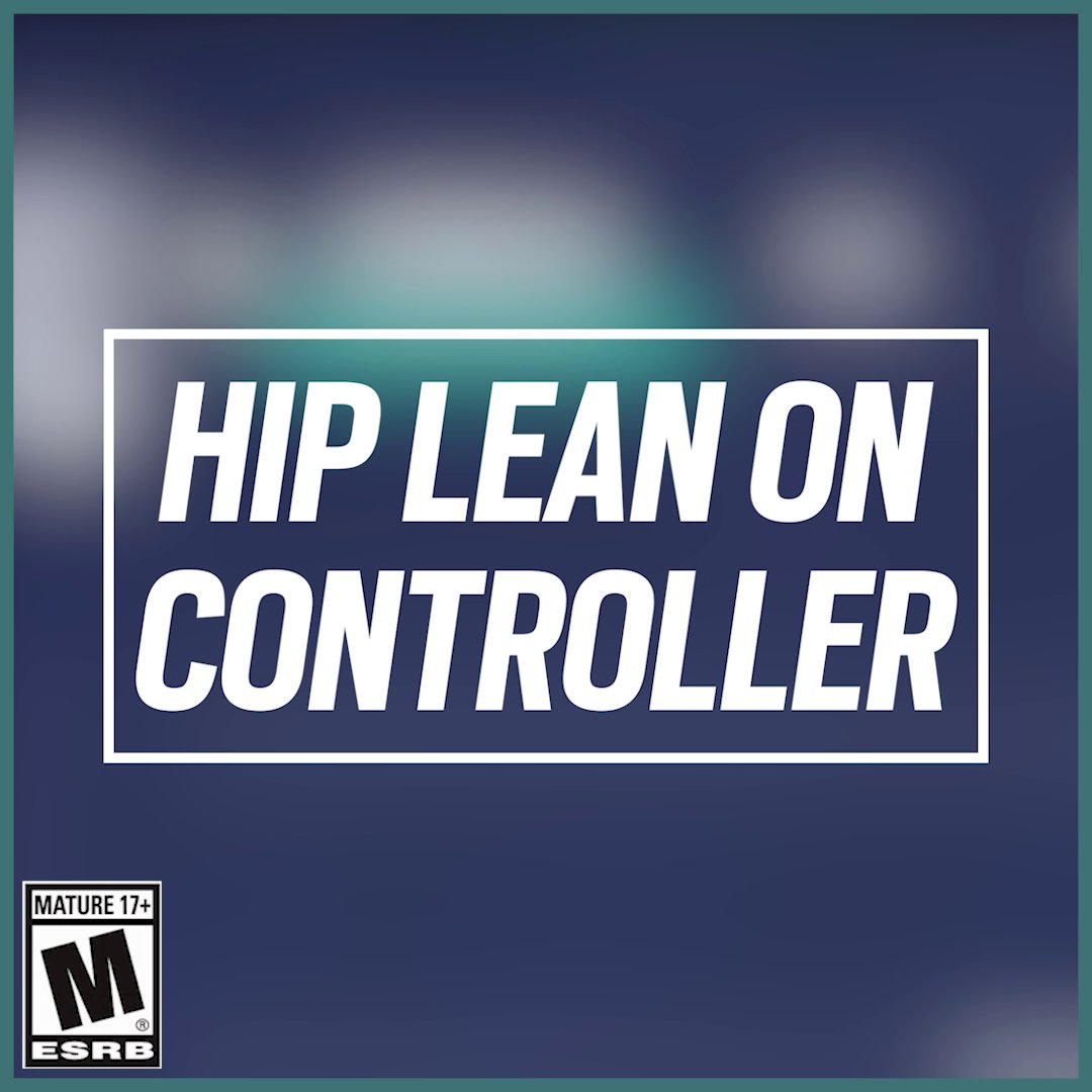 Did someone say hip lean on controller? 😍 Try the new leaning behavior that arrived with Y8S4.2. Using it already? Tell us about your experience 🕺