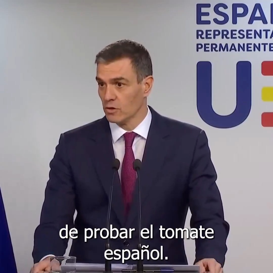 El tomate español es imbatible.