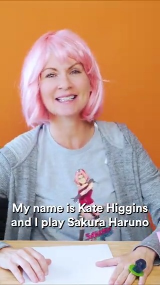 #Sakura’s VA KateHiggins is out here sharing the love! #NARUTO