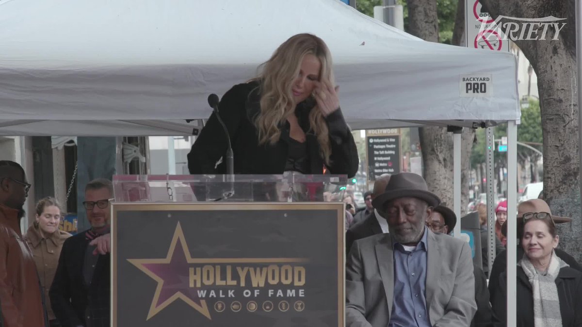 Jennifer Coolidge honors her "2 Broke Girls" co-star Garrett Morris at his Hollywood Walk of Fame ceremony: "You're truly one of the most extraordinary people I've ever met. You are a true gentleman."
