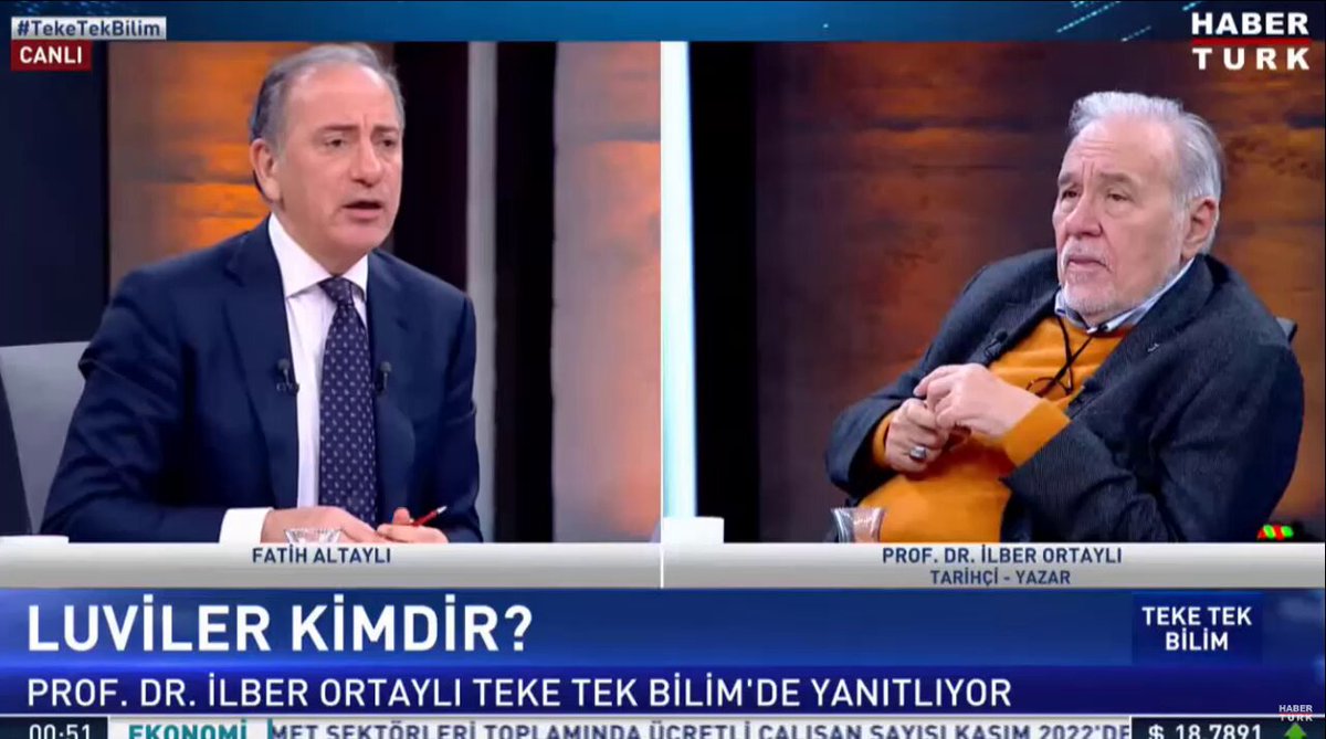 "Müslüman olmayan Türk, Türk değildir" lafı avami laflarıdır, cahil laflarıdır. Bunlar mahalle ulemasının lafları. İLBER ORTAYLI