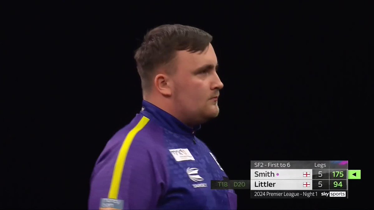 BULLY BOY HALTS THE LITTLER TRAIN! ✋ Michael Smith beats Luke Littler 6-5 to reach the final! Smith survived a match dart from Littler in a dramatic deciding leg! 📺 #PLDarts | SF2