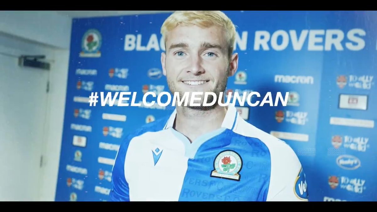 โ๏ธ #WelcomeDuncan ๐บ๐ธ #Rovers ๐ตโช๏ธ