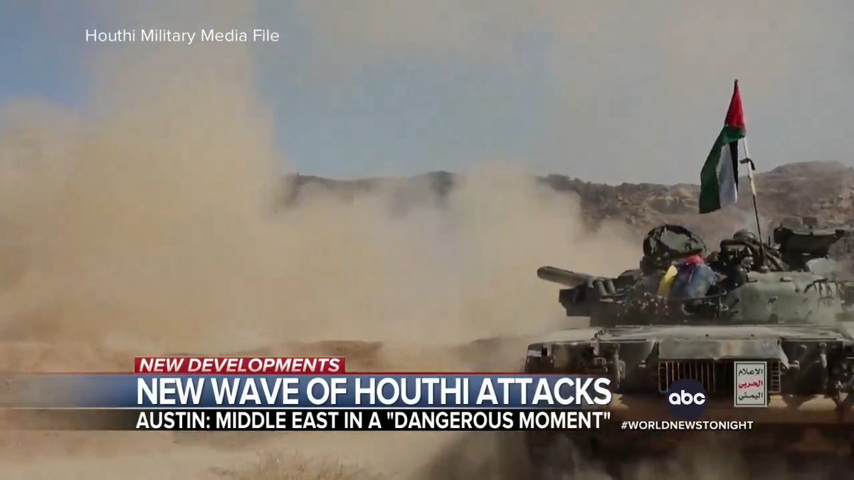 Iranian-backed Houthi militants launched a new wave of missiles and drones at commercial ships. The Pentagon is preparing for multi-day, multi-target strikes against the group behind the drone attack that killed three U.S. soldiers. Martha Raddatz reports.