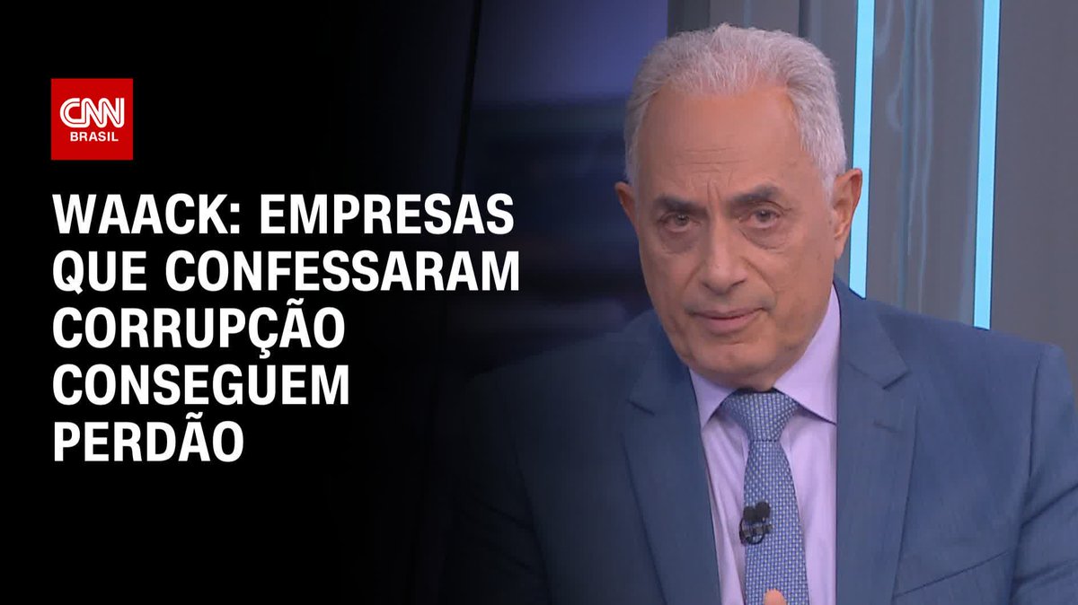 Waack: empresas que confessaram corrupção conseguem perdão #WW