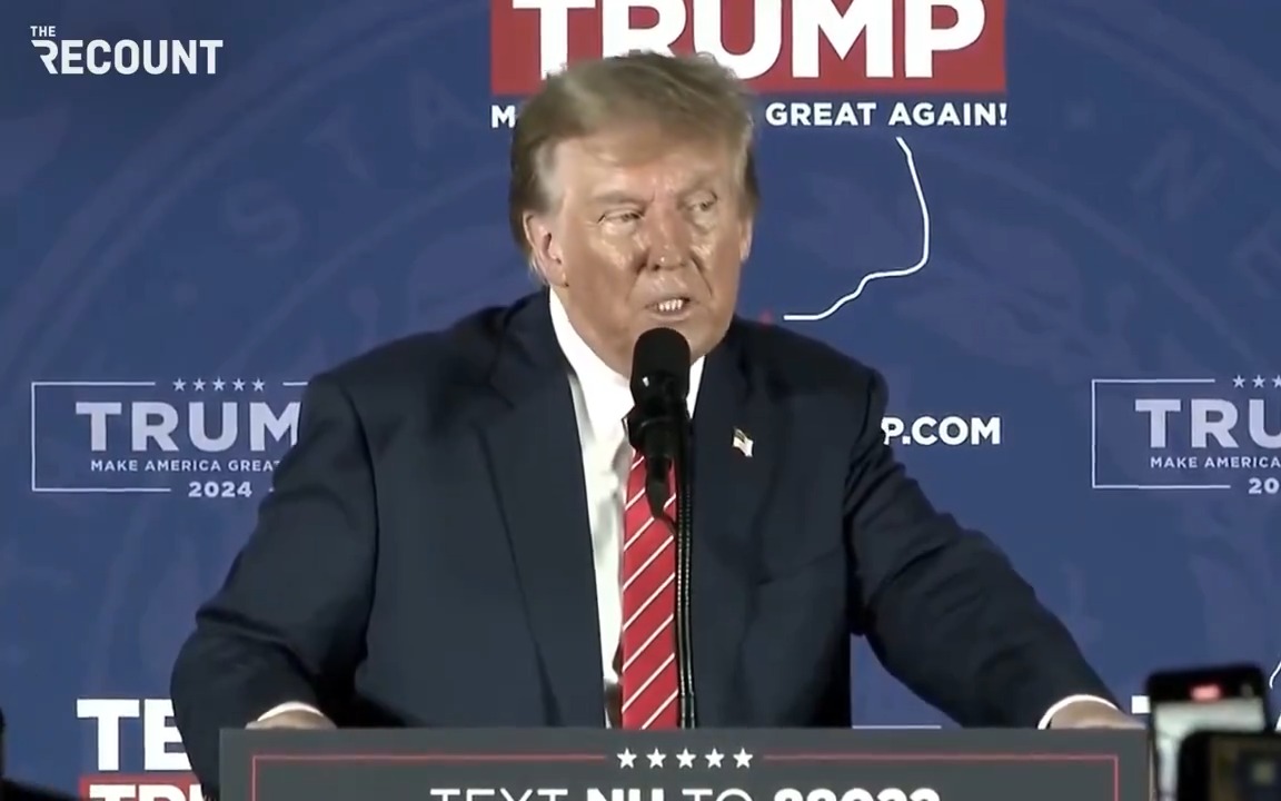 Wtf is that on this deranged dotard's face?