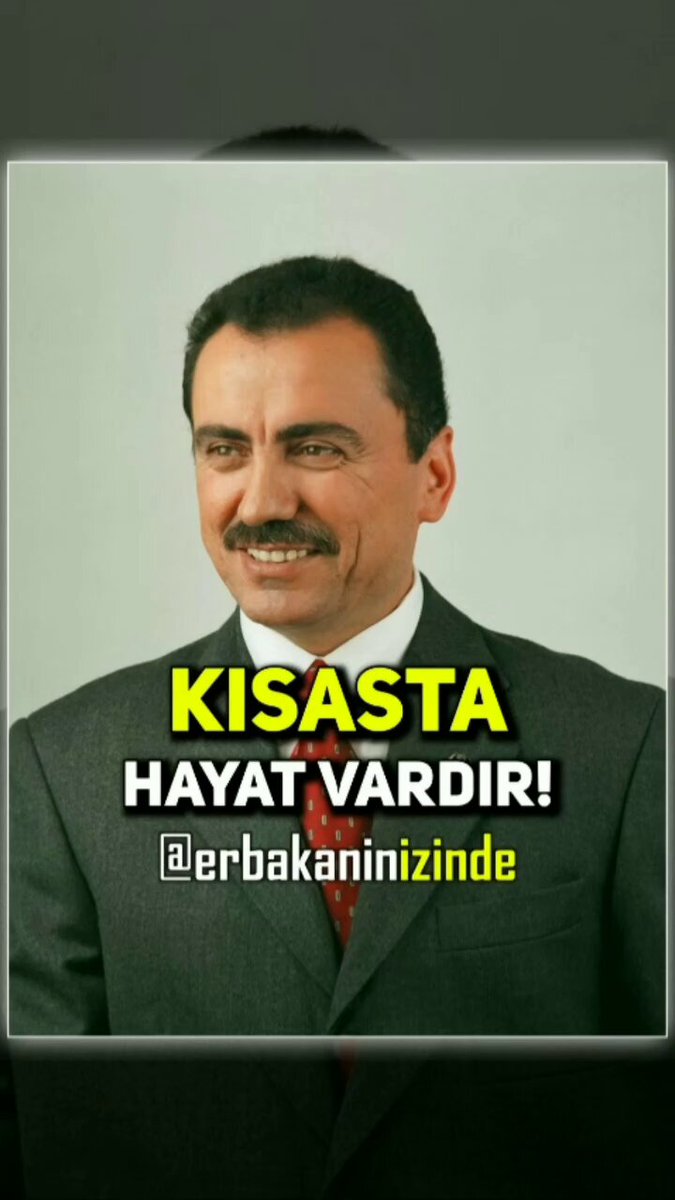 Muhsin Yazıcıoğlu : ”Kısasta hayat vardır, başka yolu yok !”