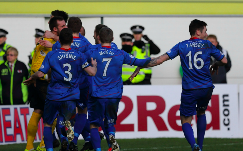 Happy Nick Ross Day ICTFC fans! On this day 🔟 years ago, we beat Hearts on penalties in the League Cup Semi Final! What a day! 😍