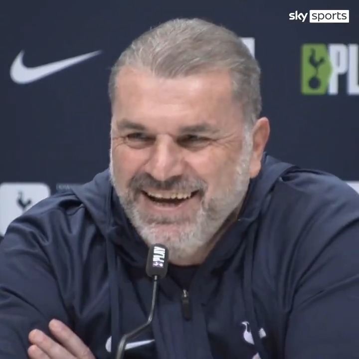 "The club just didn't feel it was the right move for us...but he ended up at Ferrari" 🤣 Ange Postecoglou, please never change 😂