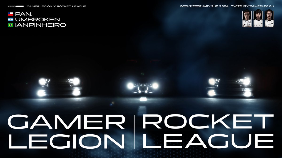 VAMOS GL ROCKET LEAGUE!!! 🏎️💨 🇨🇱 pan.🇨🇱 🇦🇷 UmBroken 🇧🇷 ian