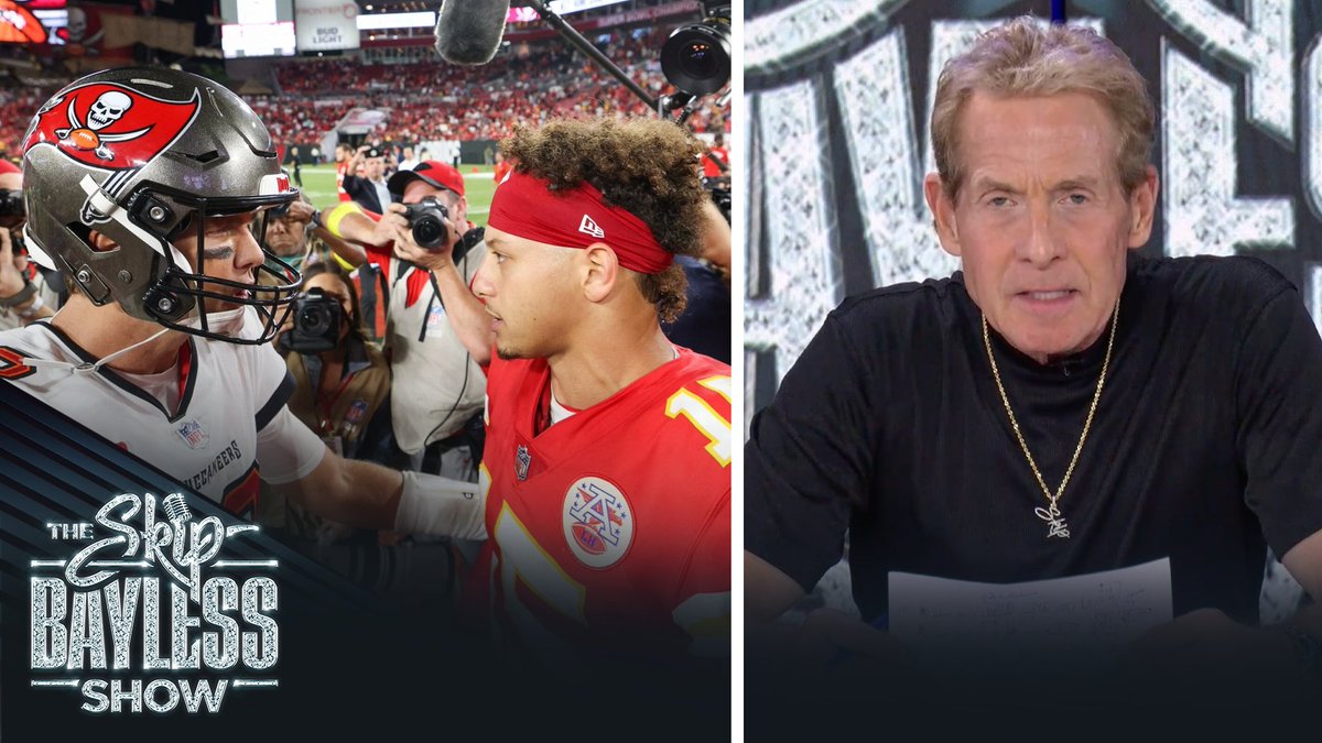 Tom Brady AVERAGED over 300 yards in his Super Bowl appearances. Patrick Mahomes has yet to throw for 300 in any of his. When it comes to the GOAT talk, there is simply no debate. From this week’s The Skip Bayless Show: