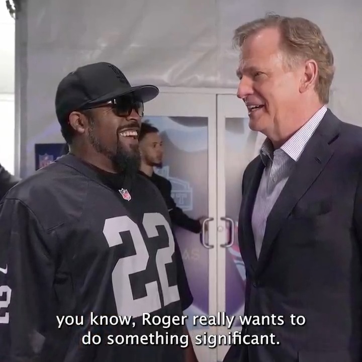 "We've come up with great plans on how to help companies that deserve a shot at landing a contract with the NFL." Since 2022, the league has been partnered with Ice Cube's initiative Contract With Black America, increasing spending with Black-owned businesses. #BlackHistoryMonth