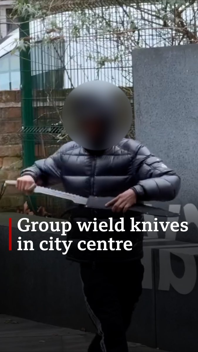 A video showing youths apparently wielding machetes in broad daylight in Nottingham city centre has emerged on social media. Read more: