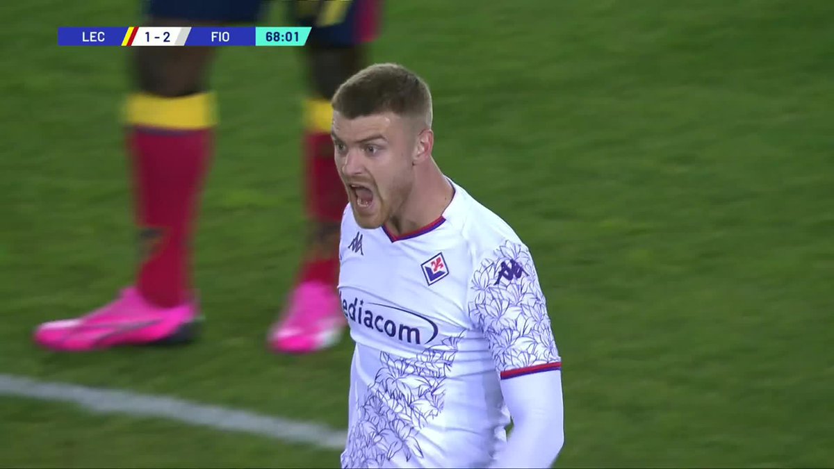 La presión de Lucas Beltrán. Lo parecido que es a Julián Álvarez en ese aspecto es tremendo. Así dio vuelta el encuentro ante Lecce.