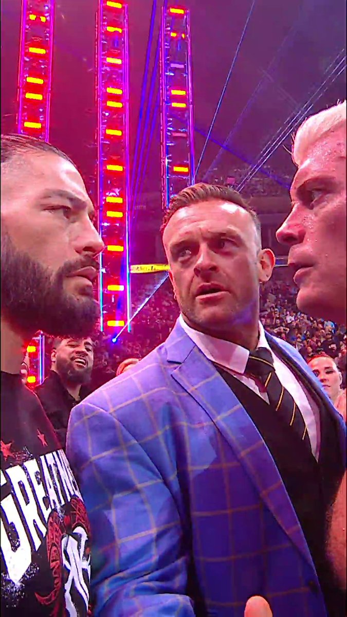 The last time Roman Reigns and Cody Rhodes met face-to-face... They meet again TONIGHT on #SmackDown! Paul Heyman 📺 8/7c on FOX