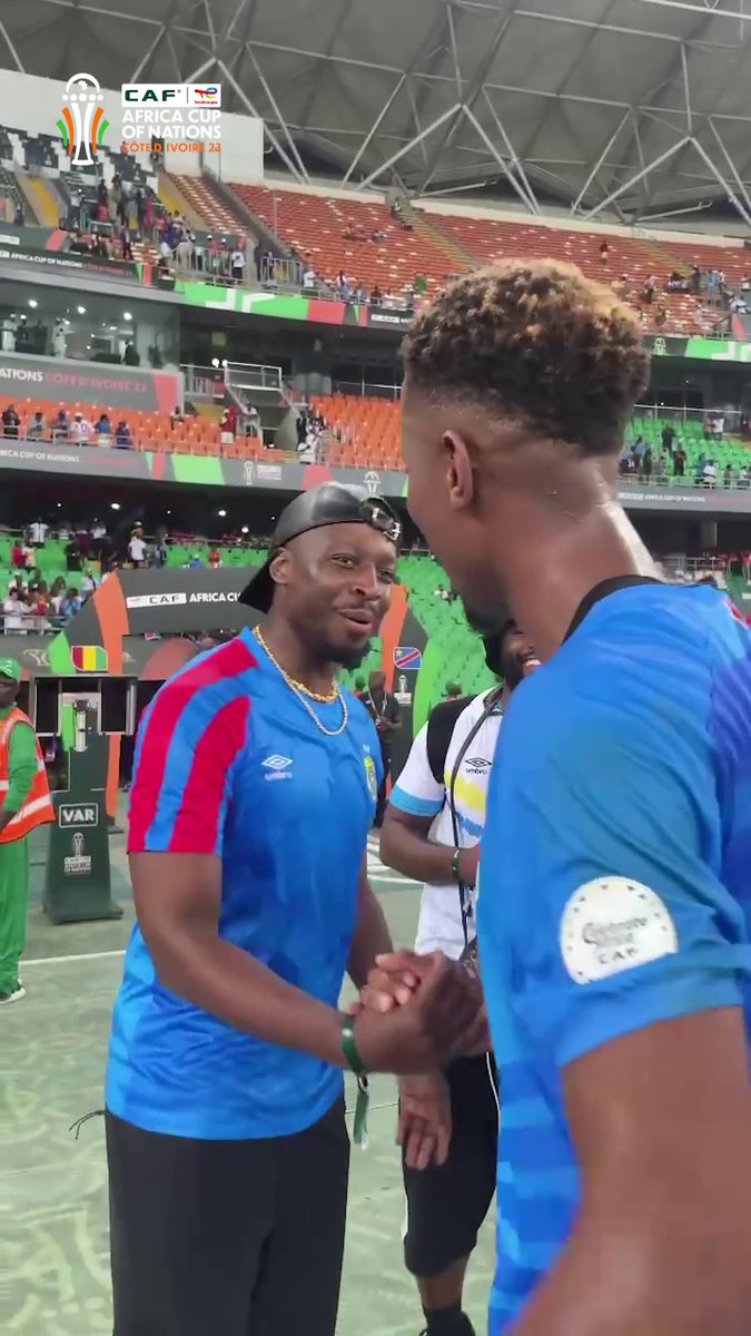Arthur Masuaku, beta bango toro toro 🔥 Chancel Mbemba beta ye toro toro 💥 #Leopards abeti toro po akoma tii na suka ya elengi 🇨🇩 #TotalEnergiesAFCON2023