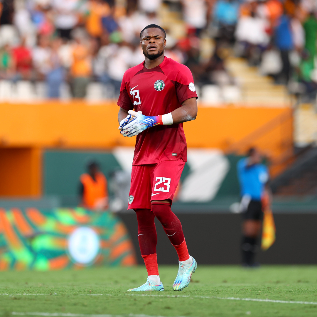 Nerves of steel! 🤯 Stanley Nwabali’s readiness for the #SaveOfTheDay was impressive. ✅ #TotalEnergiesAFCON2023 | Ecobank Group
