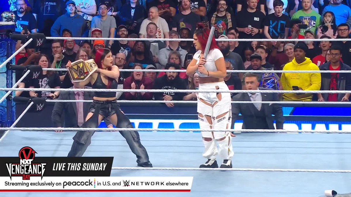 OH. MY. GOD. The decision has been made for Bayley 😱 #SmackDown