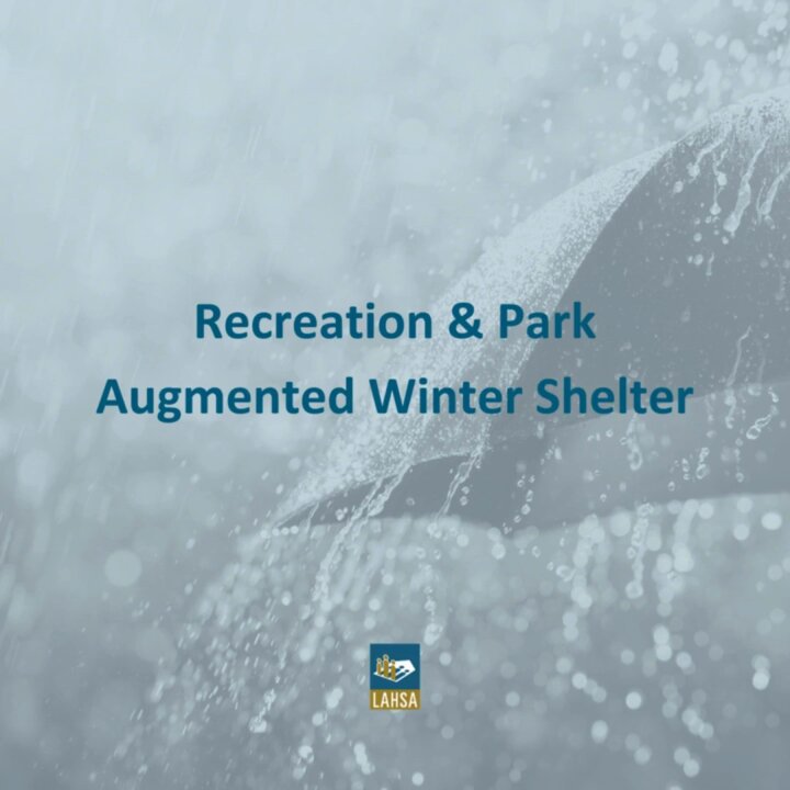 Starting tomorrow, LA City Recreation and Parks will be opening Winter Shelters and showers in preparation for the rainstorm. These resources will be available 24 hours for people experiencing homelessness. The activation is projected to end on the evening of 2/8. Please call 211 to secure a bed