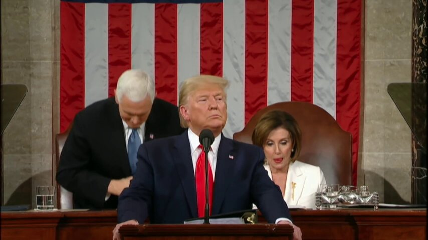Trump was right again. After his 2020 SOTU, the media claimed that he was trying to scare and "divide" people with this line and that it was never going to happen. Take a listen.